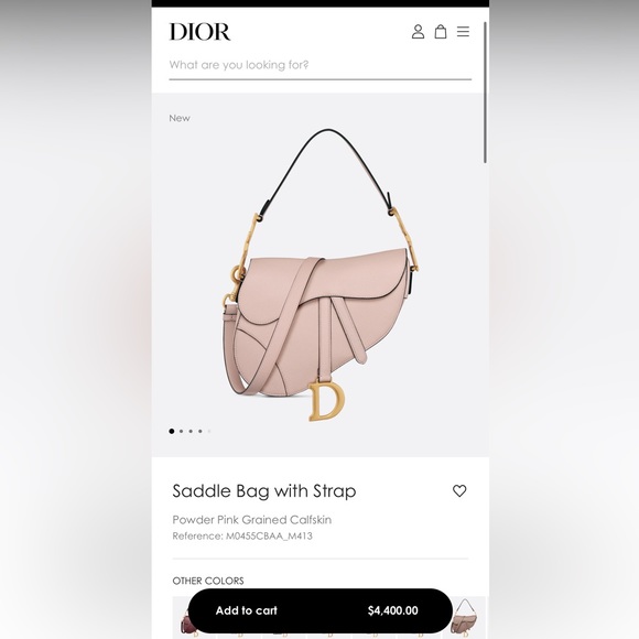 Christian Dior Saddle Bag rose pink - Picture 16 of 17